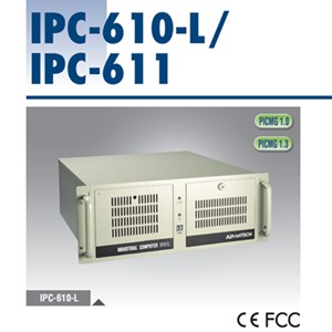 研华智能IPC-610-L工控机高度AT或ATX多串网口 支持前部可访风扇